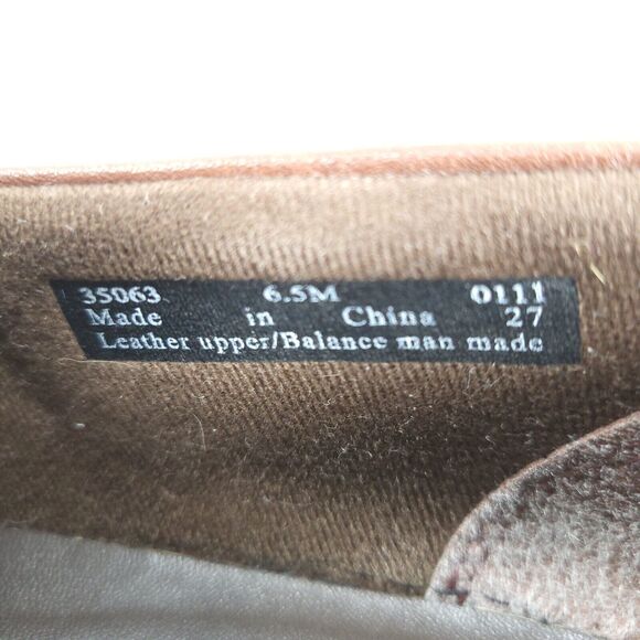 Clarks Bendables Casual Slip On Loafer Flat Womens Size 6.5 35063 Brown Black - Picture 7 of 9